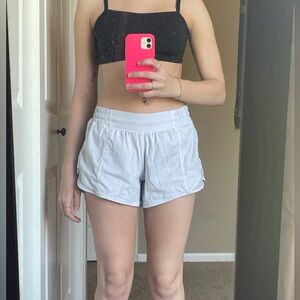 Lululemon White Hotty Hot Shorts